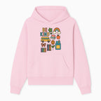 Be Kind Back to School Art Print with Rainbow, Flower, Bus, Crayons, Books, Apple - Classroom Decor for Kids - Hoodie 1758093364404.jpg