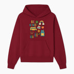 Be Kind Back to School Art Print with Rainbow, Flower, Bus, Crayons, Books, Apple - Classroom Decor for Kids - Hoodie 1758093364604.jpg