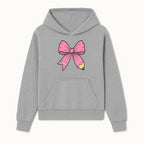 Pink Bow with Pencil Design, Cute Stationery Decor, Gift for Teachers, School Supplies, Arts and Crafts, Kawaii Aesthetic Accessories - Hoodie 1758093364818.jpg