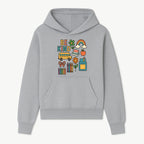 Be Kind Back to School Art Print with Rainbow, Flower, Bus, Crayons, Books, Apple - Classroom Decor for Kids - Hoodie 1758093365134.jpg