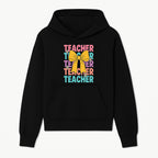 Teacher Appreciation Gift Tee with Cute Yellow Bow and Colorful Text Design - Perfect for Back to School or Holiday Gifts - Hoodie 1758093366625.jpg