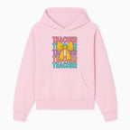 Teacher Appreciation Gift Tee with Cute Yellow Bow and Colorful Text Design - Perfect for Back to School or Holiday Gifts - Hoodie 1758093367602.jpg