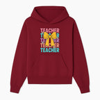 Teacher Appreciation Gift Tee with Cute Yellow Bow and Colorful Text Design - Perfect for Back to School or Holiday Gifts - Hoodie 1758093367870.jpg