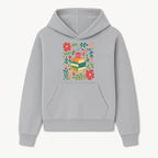 Whimsical Book Stack with Coffee and Flowers Art Print - Cozy Reading Decor for Home or Office - Hoodie 1758093368882.jpg