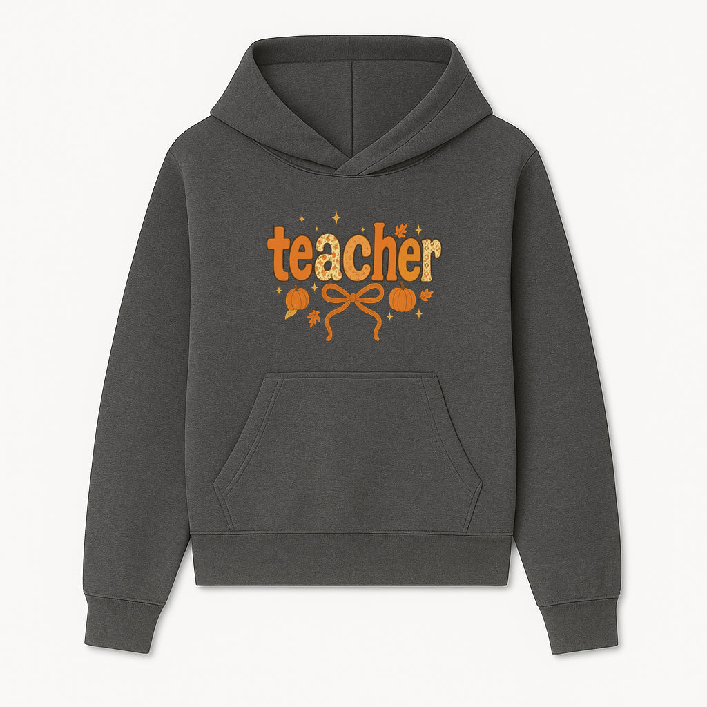 Fall Teacher Decor, Pumpkin Autumn Theme, Cute Teacher Gift, Seasonal Classroom Art, Educational Wall Decor, Cheerful Teacher Sign - Hoodie 1758093369053.jpg