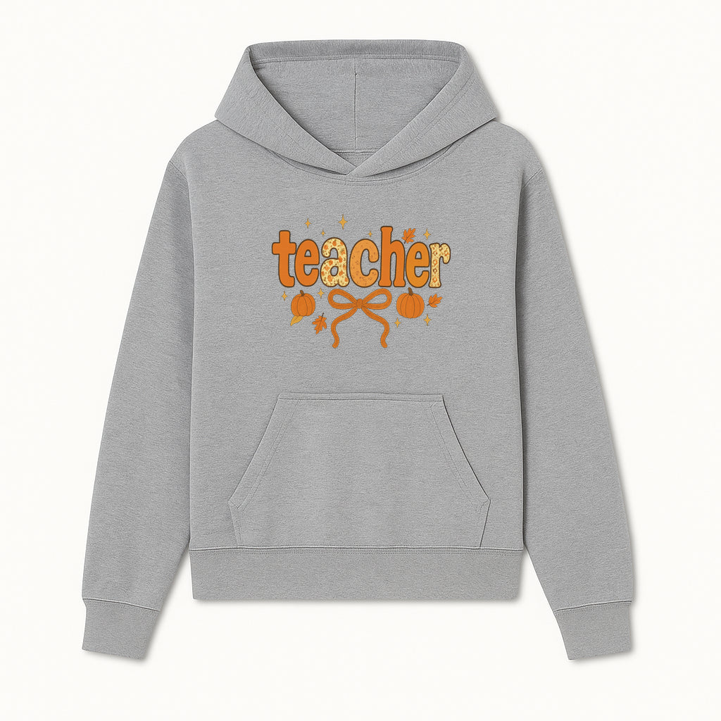 Fall Teacher Decor, Pumpkin Autumn Theme, Cute Teacher Gift, Seasonal Classroom Art, Educational Wall Decor, Cheerful Teacher Sign - Hoodie 1758093369410.jpg