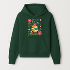 Whimsical Book Stack with Coffee and Flowers Art Print - Cozy Reading Decor for Home or Office - Hoodie 1758093369425.jpg