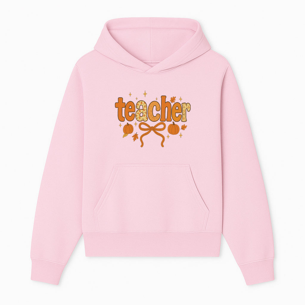 Fall Teacher Decor, Pumpkin Autumn Theme, Cute Teacher Gift, Seasonal Classroom Art, Educational Wall Decor, Cheerful Teacher Sign - Hoodie 1758093369732.jpg