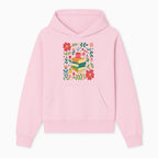 Whimsical Book Stack with Coffee and Flowers Art Print - Cozy Reading Decor for Home or Office - Hoodie 1758093369956.jpg