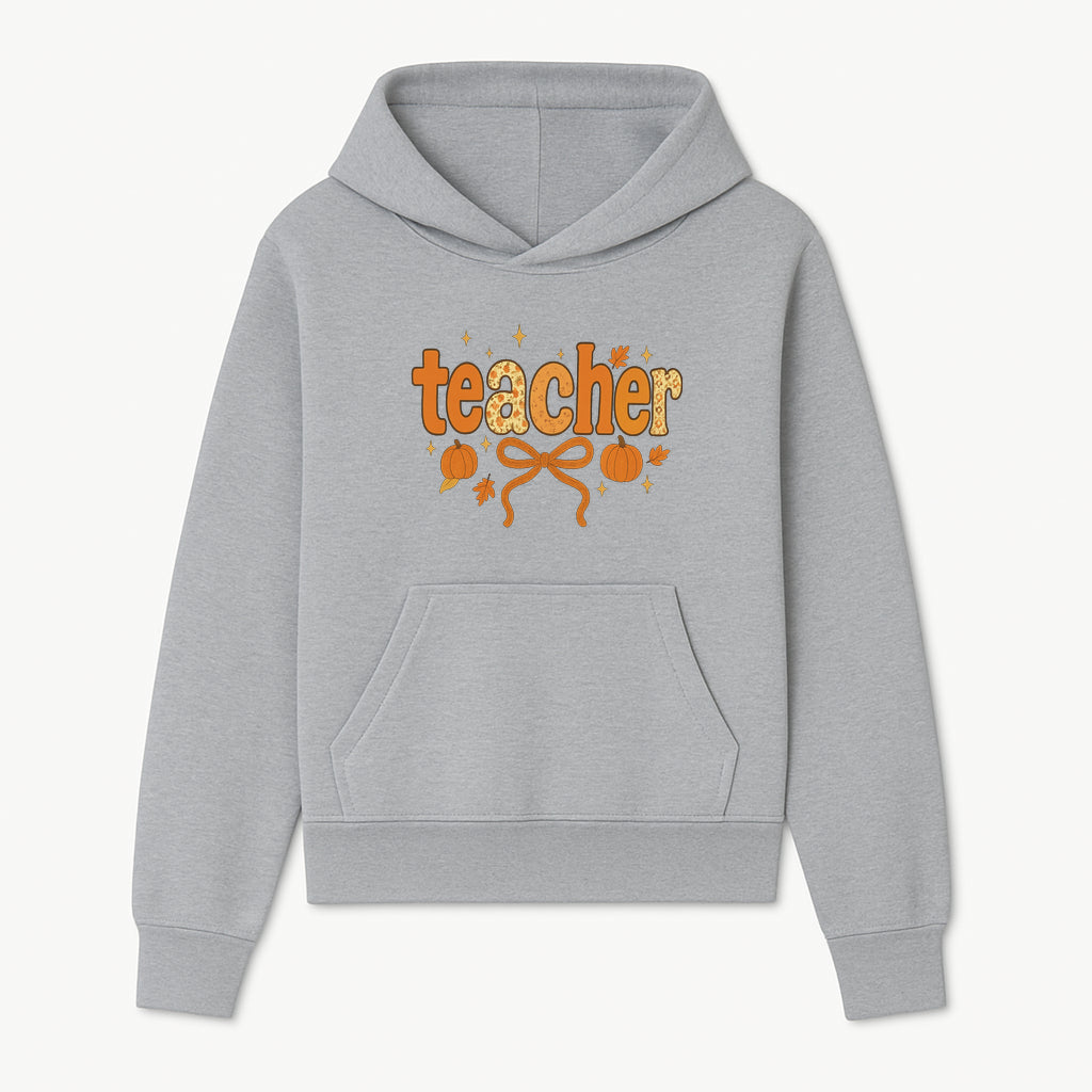 Fall Teacher Decor, Pumpkin Autumn Theme, Cute Teacher Gift, Seasonal Classroom Art, Educational Wall Decor, Cheerful Teacher Sign - Hoodie 1758093370475.jpg