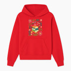 Whimsical Book Stack with Coffee and Flowers Art Print - Cozy Reading Decor for Home or Office - Hoodie 1758093370519.jpg