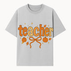 Fall Teacher Decor, Pumpkin Autumn Theme, Cute Teacher Gift, Seasonal Classroom Art, Educational Wall Decor, Cheerful Teacher Sign - T-shirt 1758093372117.jpg