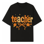 Fall Teacher Decor, Pumpkin Autumn Theme, Cute Teacher Gift, Seasonal Classroom Art, Educational Wall Decor, Cheerful Teacher Sign - T-shirt 1758093372268.jpg