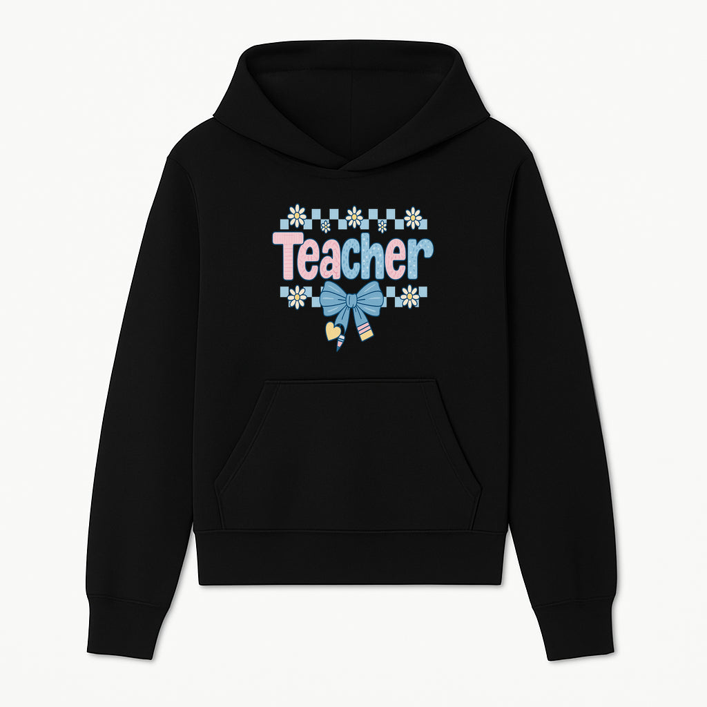 Teacher Appreciation Decor with Colorful Bow and Flowers - Perfect Gift for Educators and Classroom Decorations - Hoodie 1758093372492.jpg