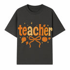 Fall Teacher Decor, Pumpkin Autumn Theme, Cute Teacher Gift, Seasonal Classroom Art, Educational Wall Decor, Cheerful Teacher Sign - T-shirt 1758093372494.jpg