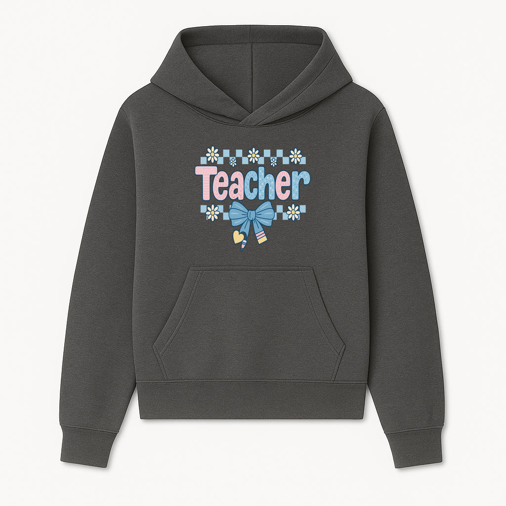 Teacher Appreciation Decor with Colorful Bow and Flowers - Perfect Gift for Educators and Classroom Decorations - Hoodie 1758093372751.jpg