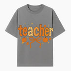 Fall Teacher Decor, Pumpkin Autumn Theme, Cute Teacher Gift, Seasonal Classroom Art, Educational Wall Decor, Cheerful Teacher Sign - T-shirt 1758093372866.jpg