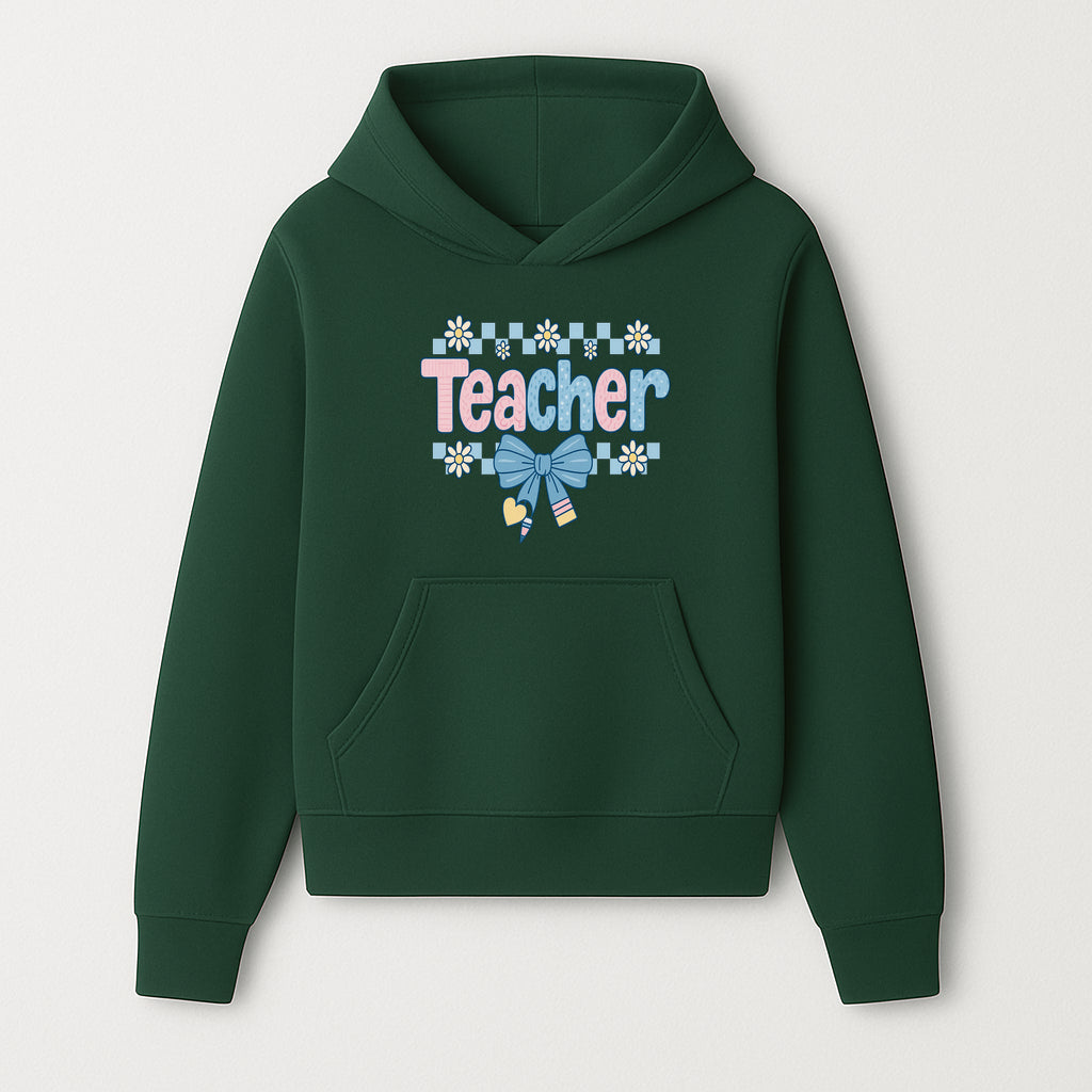 Teacher Appreciation Decor with Colorful Bow and Flowers - Perfect Gift for Educators and Classroom Decorations - Hoodie 1758093372952.jpg