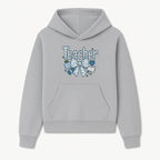 Floral Teacher Design with Apple, Bow & Stationery - Perfect Gift for Educators, Teachers' Day, Classroom Decor, Cute Art Print - Hoodie 1758093373310.jpg