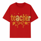 Fall Teacher Decor, Pumpkin Autumn Theme, Cute Teacher Gift, Seasonal Classroom Art, Educational Wall Decor, Cheerful Teacher Sign - T-shirt 1758093373727.jpg