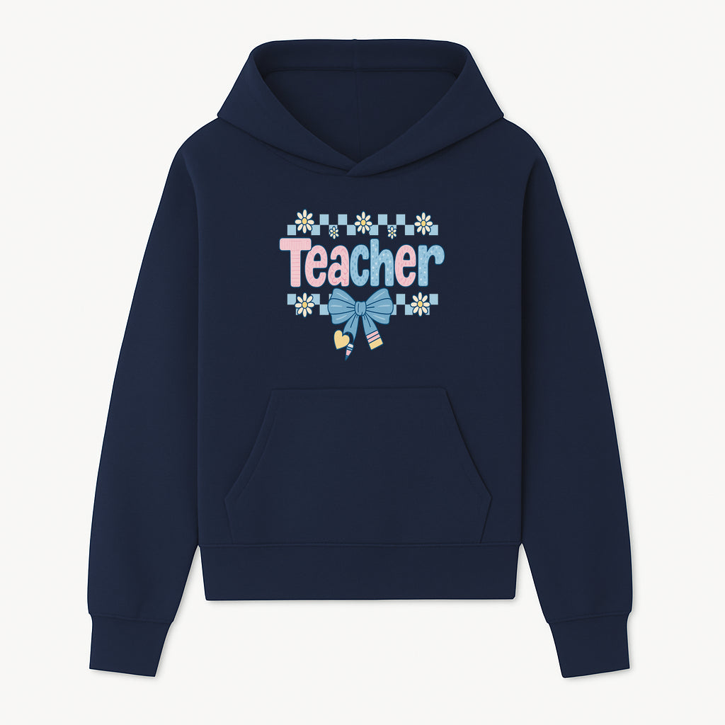Teacher Appreciation Decor with Colorful Bow and Flowers - Perfect Gift for Educators and Classroom Decorations - Hoodie 1758093373869.jpg