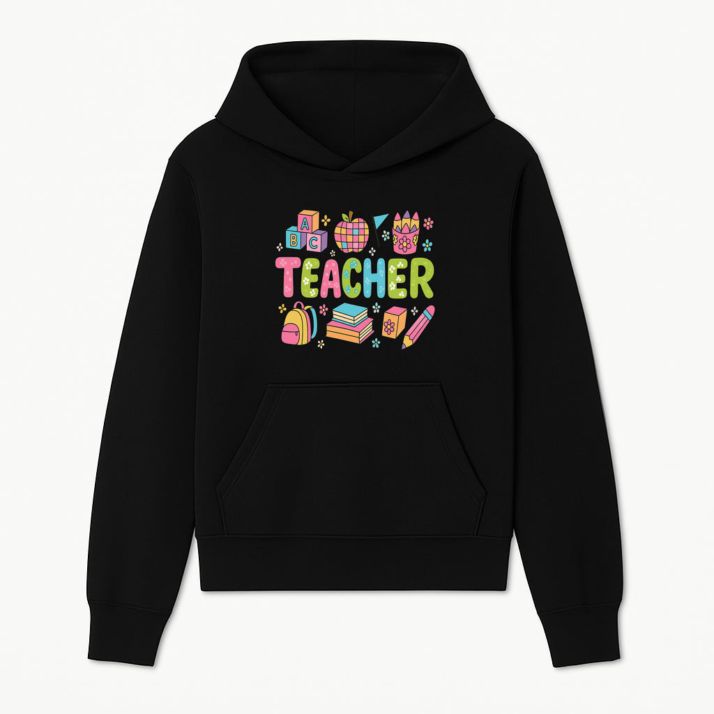 Colorful Teacher Decor, Classroom Art Print, Fun Educational Gifts, Artistic Nursery Decor, Back to School Supplies, Teaching Motivation - Hoodie 1758093373885.jpg