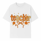Fall Teacher Decor, Pumpkin Autumn Theme, Cute Teacher Gift, Seasonal Classroom Art, Educational Wall Decor, Cheerful Teacher Sign - T-shirt 1758093374060.jpg