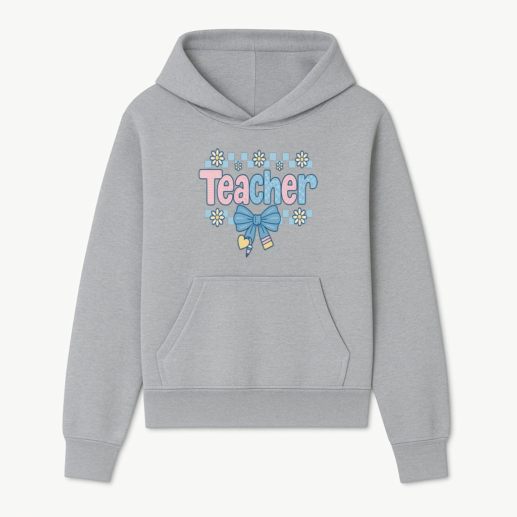 Teacher Appreciation Decor with Colorful Bow and Flowers - Perfect Gift for Educators and Classroom Decorations - Hoodie 1758093374228.jpg