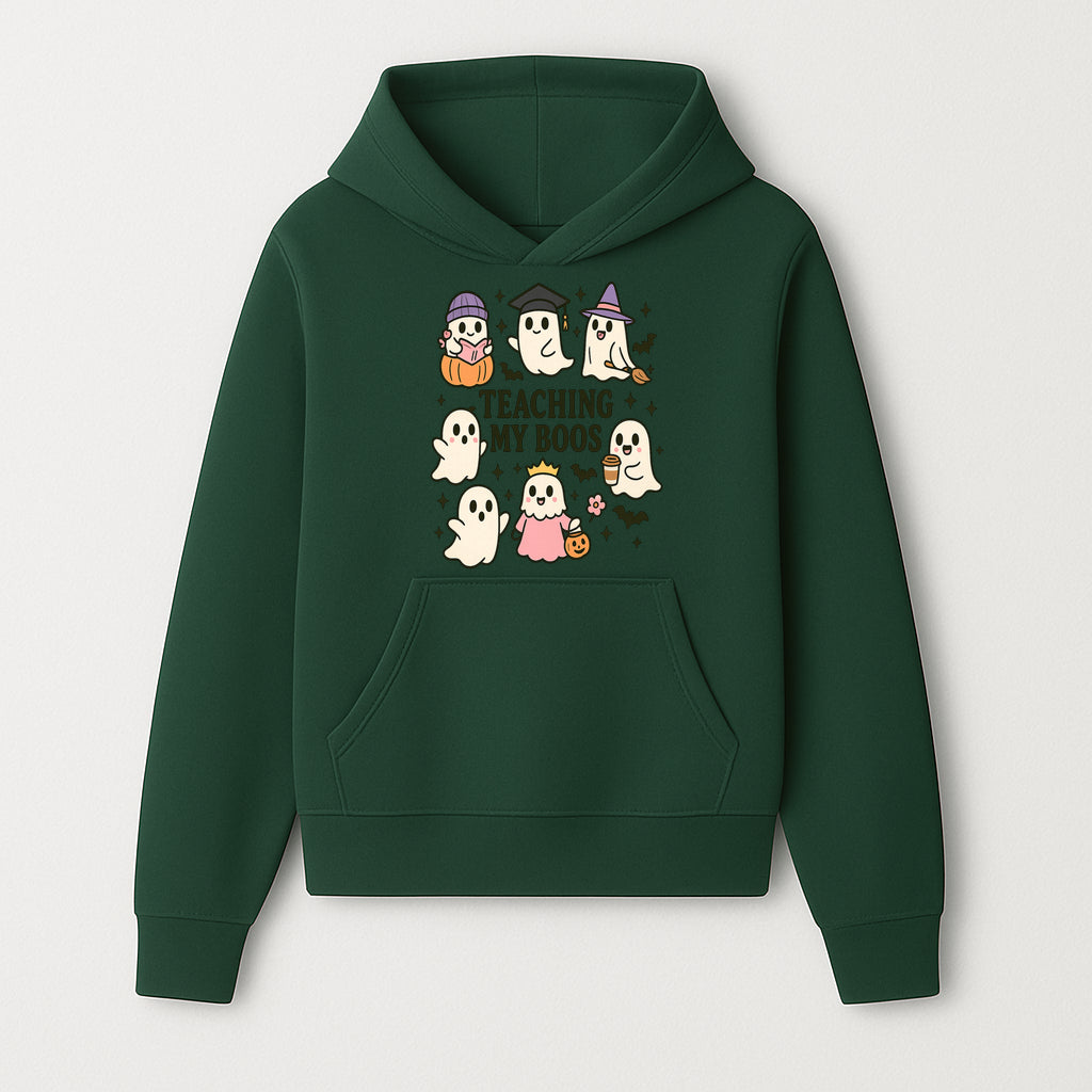 Teaching My Boos Ghosts Halloween Graphic T-Shirt | Cute Cartoon Spirits, Spooky Fun, Halloween Apparel for Kids & Adults - Hoodie 1758093375330.jpg