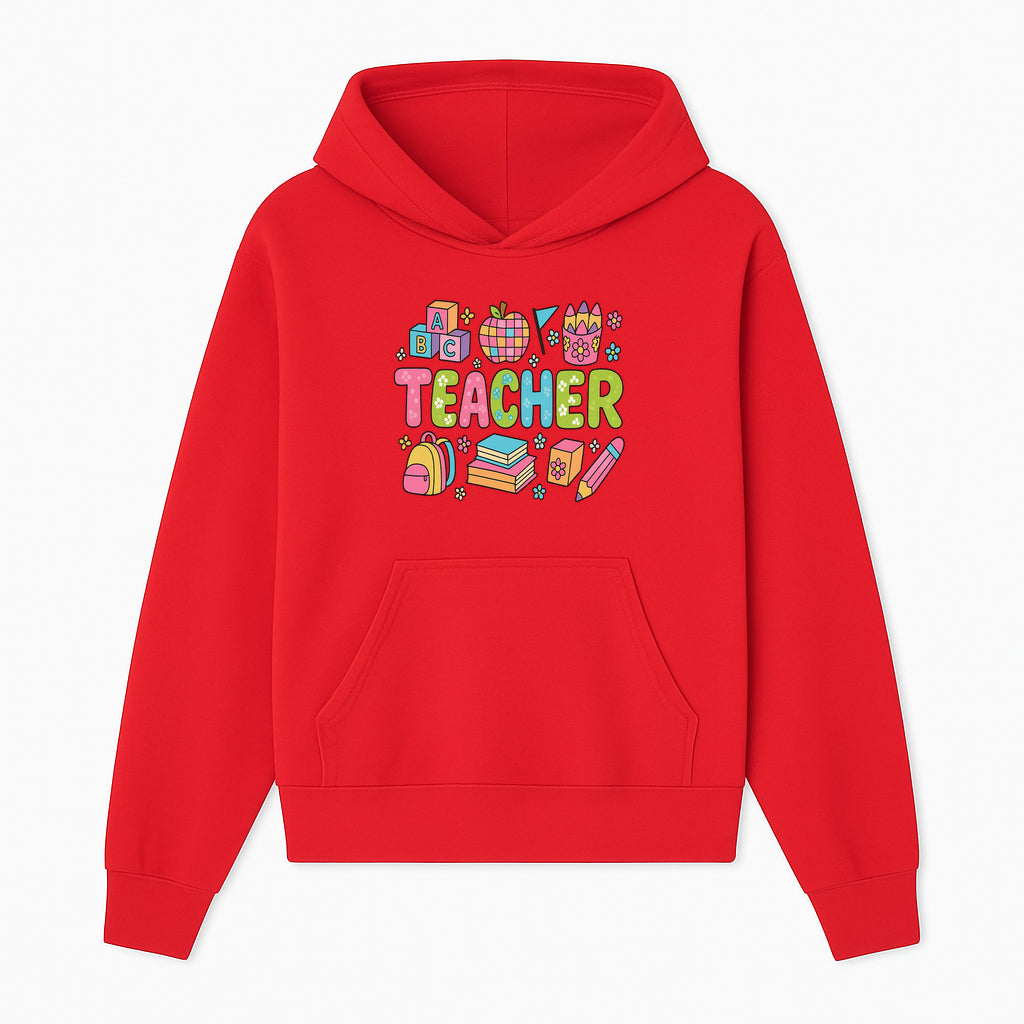 Colorful Teacher Decor, Classroom Art Print, Fun Educational Gifts, Artistic Nursery Decor, Back to School Supplies, Teaching Motivation - Hoodie 1758093375337.jpg