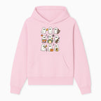 Ghostly Music Band Halloween Art Print, Cute Cartoon Ghosts Playing Instruments, Festive Decor for Parties and Celebrations - Hoodie 1758093375388.jpg