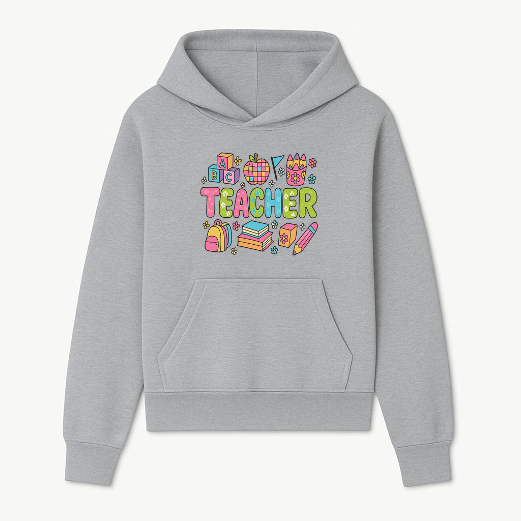 Colorful Teacher Decor, Classroom Art Print, Fun Educational Gifts, Artistic Nursery Decor, Back to School Supplies, Teaching Motivation - Hoodie 1758093375482.jpg