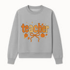 Fall Teacher Decor, Pumpkin Autumn Theme, Cute Teacher Gift, Seasonal Classroom Art, Educational Wall Decor, Cheerful Teacher Sign - Sweatshirt 1758093375565.jpg