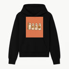 Cute Ghosts Reading, Writing, Drinking, and Celebrating Halloween Graphic Tee, Cozy Fall Top, Halloween Costume Shirt for Kids and Adults - Hoodie 1758093376055.jpg