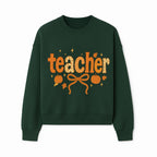 Fall Teacher Decor, Pumpkin Autumn Theme, Cute Teacher Gift, Seasonal Classroom Art, Educational Wall Decor, Cheerful Teacher Sign - Sweatshirt 1758093376135.jpg