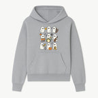 Ghostly Music Band Halloween Art Print, Cute Cartoon Ghosts Playing Instruments, Festive Decor for Parties and Celebrations - Hoodie 1758093376219.jpg