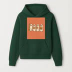 Cute Ghosts Reading, Writing, Drinking, and Celebrating Halloween Graphic Tee, Cozy Fall Top, Halloween Costume Shirt for Kids and Adults - Hoodie 1758093376388.jpg