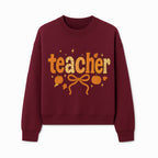 Fall Teacher Decor, Pumpkin Autumn Theme, Cute Teacher Gift, Seasonal Classroom Art, Educational Wall Decor, Cheerful Teacher Sign - Sweatshirt 1758093376838.jpg