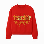 Fall Teacher Decor, Pumpkin Autumn Theme, Cute Teacher Gift, Seasonal Classroom Art, Educational Wall Decor, Cheerful Teacher Sign - Sweatshirt 1758093377177.jpg