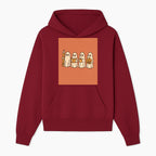 Cute Ghosts Reading, Writing, Drinking, and Celebrating Halloween Graphic Tee, Cozy Fall Top, Halloween Costume Shirt for Kids and Adults - Hoodie 1758093377211.jpg