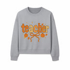 Fall Teacher Decor, Pumpkin Autumn Theme, Cute Teacher Gift, Seasonal Classroom Art, Educational Wall Decor, Cheerful Teacher Sign - Sweatshirt 1758093377328.jpg