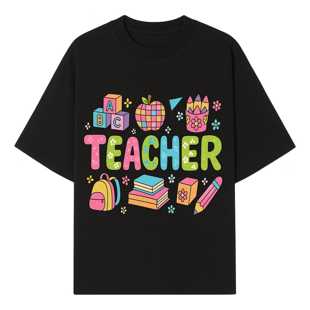 Colorful Teacher Decor, Classroom Art Print, Fun Educational Gifts, Artistic Nursery Decor, Back to School Supplies, Teaching Motivation - T-shirt 1758093377438.jpg