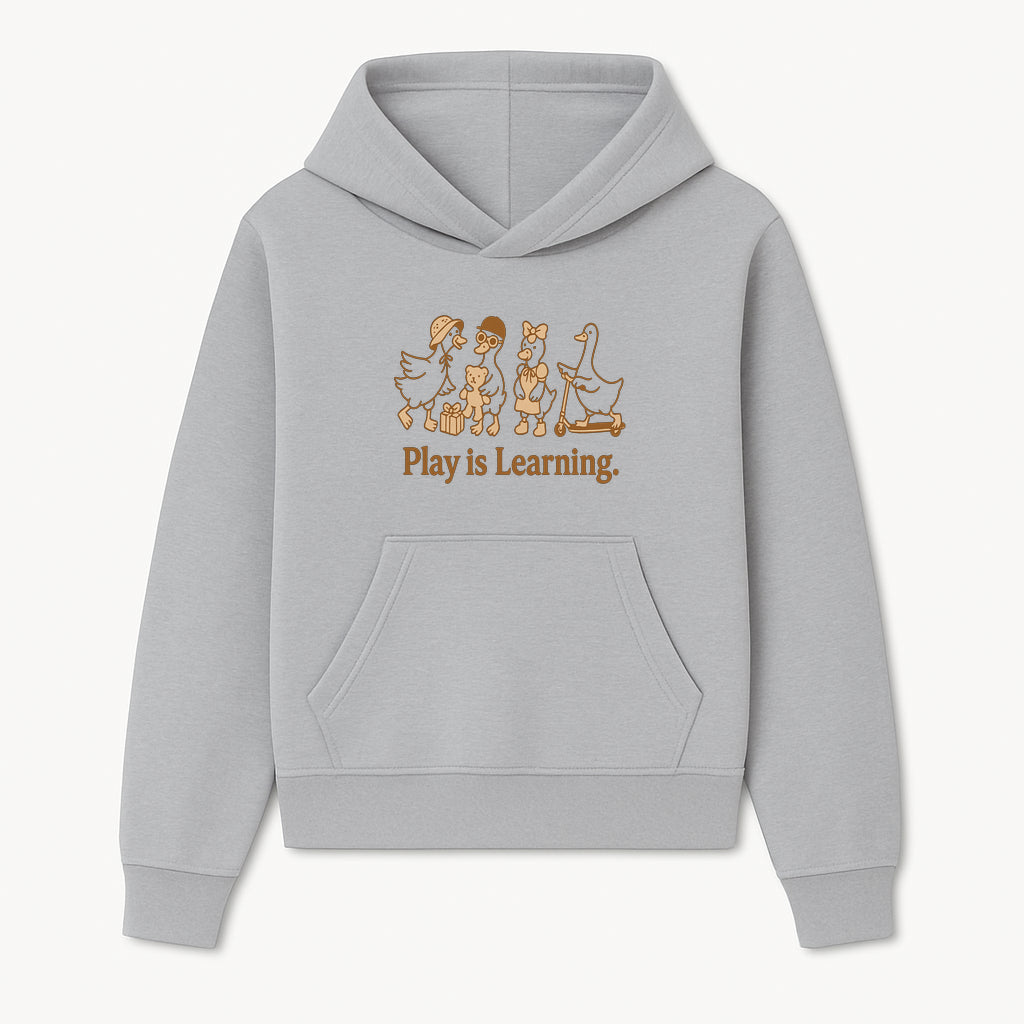 Play is Learning: Cute Cartoon Ducks with Gifts and Toys for Kids' Educational Decor - Hoodie 1758093377841.jpg