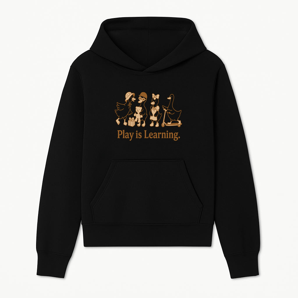 Play is Learning: Cute Cartoon Ducks with Gifts and Toys for Kids' Educational Decor - Hoodie 1758093378008.jpg