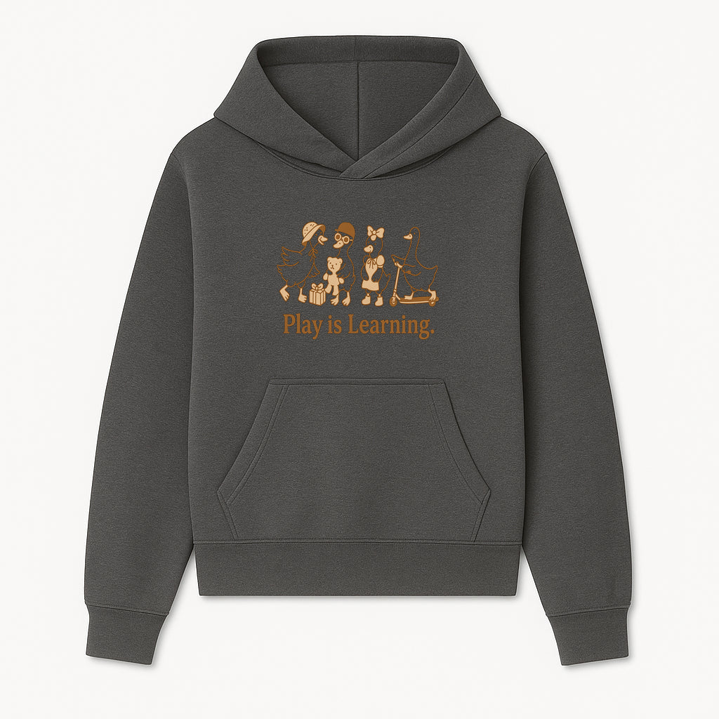 Play is Learning: Cute Cartoon Ducks with Gifts and Toys for Kids' Educational Decor - Hoodie 1758093378227.jpg