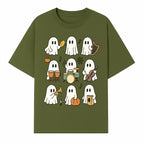 Ghostly Music Band Halloween Art Print, Cute Cartoon Ghosts Playing Instruments, Festive Decor for Parties and Celebrations - T-shirt 1758093378529.jpg