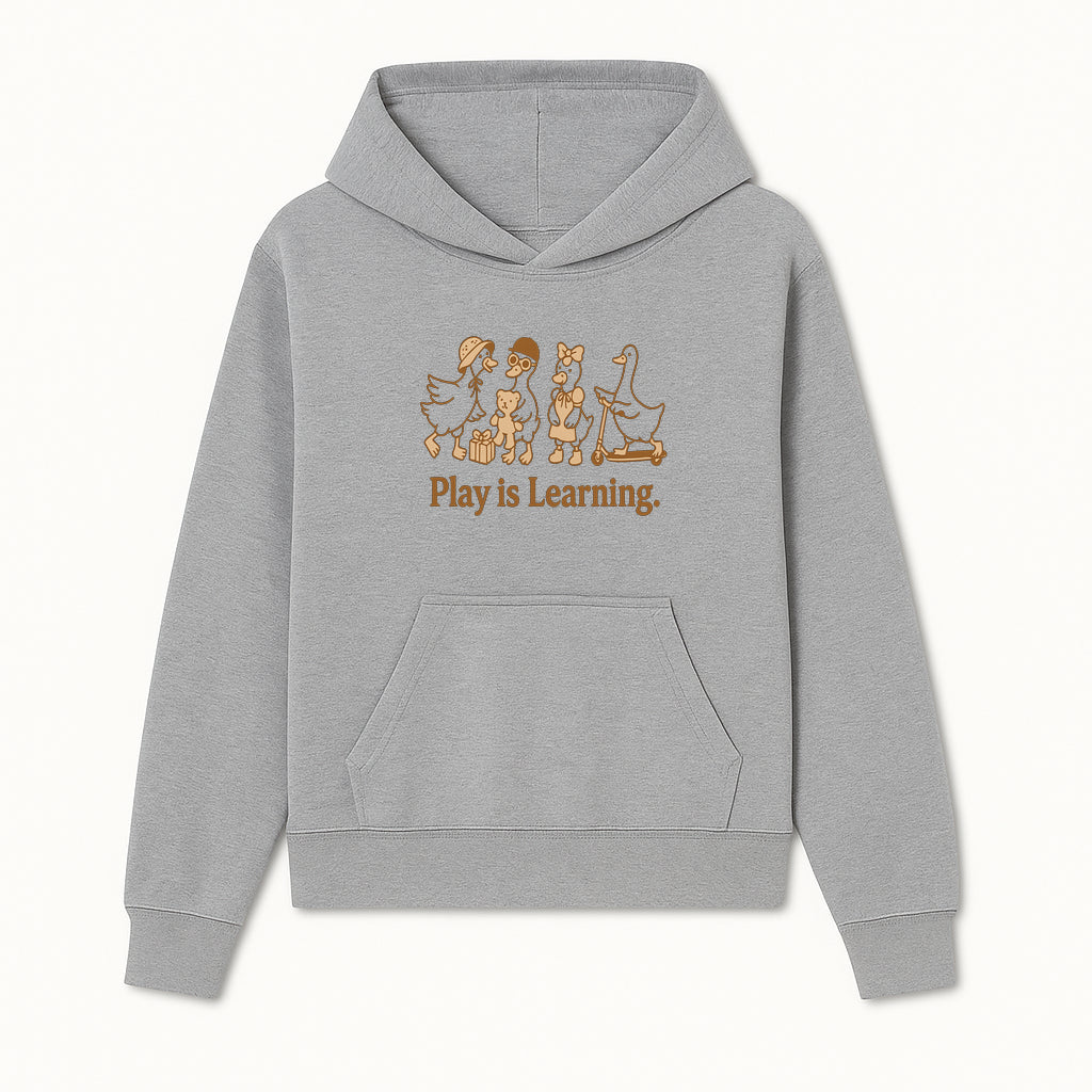 Play is Learning: Cute Cartoon Ducks with Gifts and Toys for Kids' Educational Decor - Hoodie 1758093378565.jpg