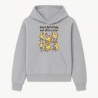 Funny Duck Art Print - 'Most Definitely Not All in a Row' - Quirky Home Decor, Cute Animal Illustration, Whimsical Gift - Hoodie 1758093378723.jpg