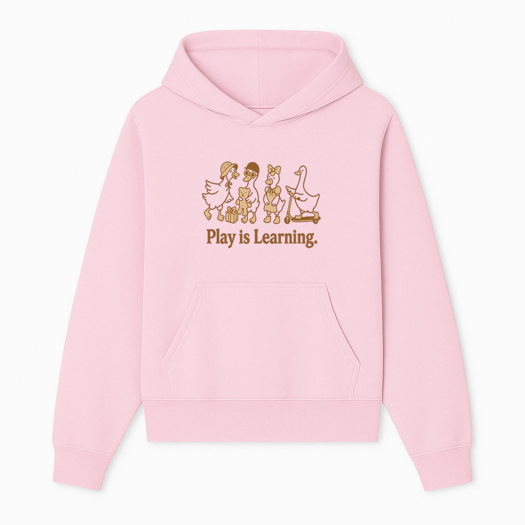 Play is Learning: Cute Cartoon Ducks with Gifts and Toys for Kids' Educational Decor - Hoodie 1758093378904.jpg
