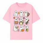 Ghostly Music Band Halloween Art Print, Cute Cartoon Ghosts Playing Instruments, Festive Decor for Parties and Celebrations - T-shirt 1758093379102.jpg